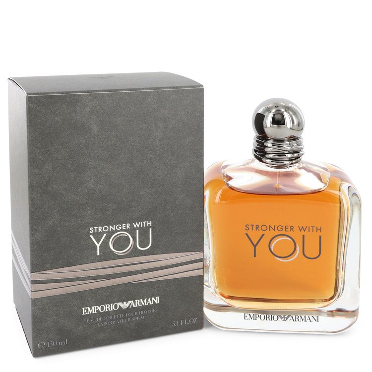 Stronger With You by Giorgio Armani Eau De Toilette Spray 5.1 oz Stronger With You by Giorgio Armani Eau De Toilette Spray 5.1 oz